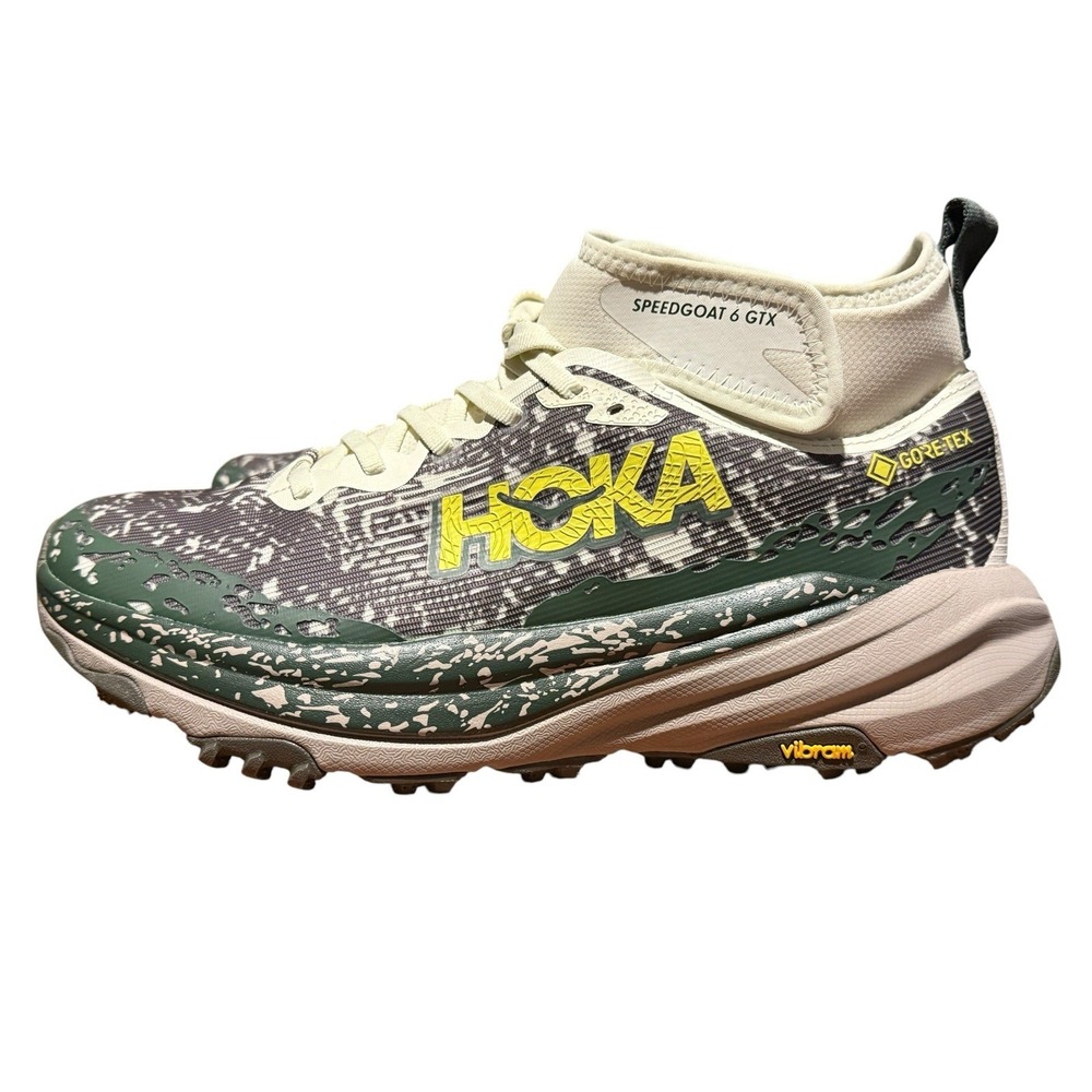 Hoka Speedgoat 6 Mid GTX Hiking Running Shoe Goretex Waterproof Mens Size 15